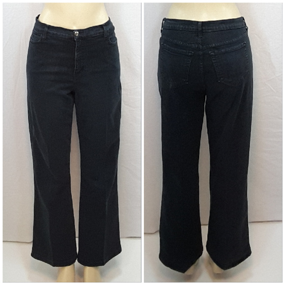 NYDJ Denim - *PLUS* NYDJ, Darker Wash Denim Jeans, size 14
